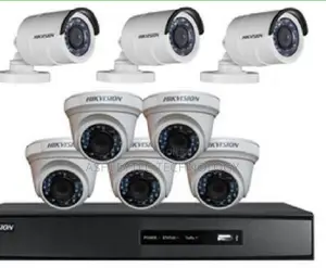 Hikvision CCTV Security Cameras - 4 Cameras Complete Kit