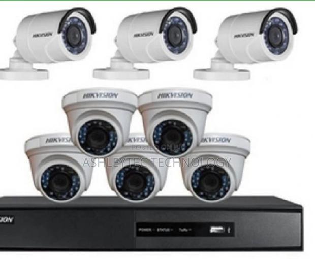 Hikvision CCTV Security Cameras - 4 Cameras Complete Kit - main view
