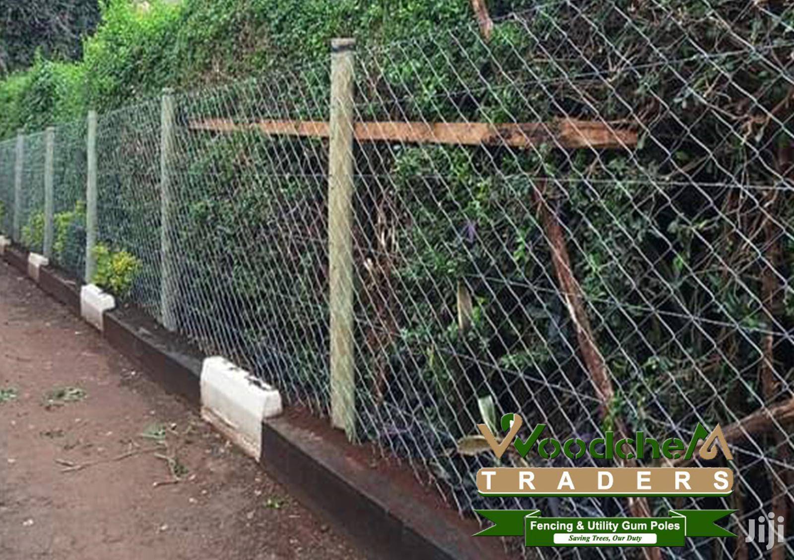 Fencing Poles for Sale in Nanyuki Building Materials, Fred Ingutia