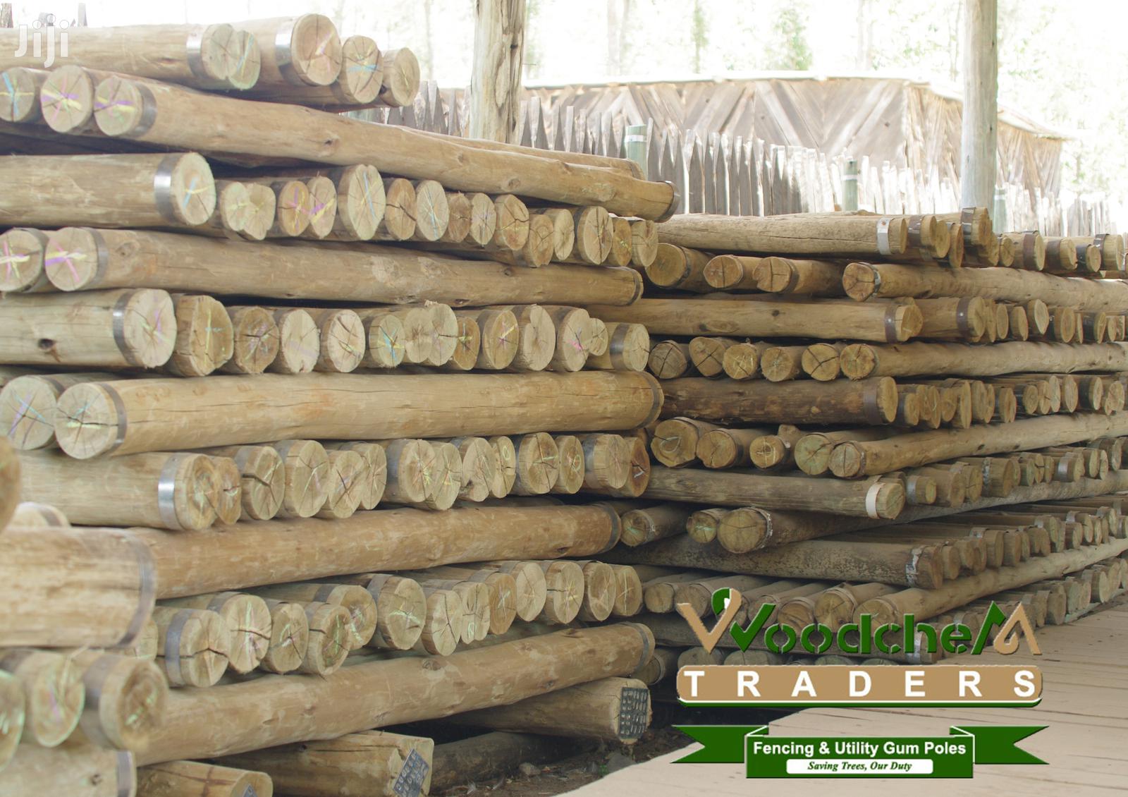 Fencing Poles for Sale in Nanyuki Building Materials, Fred Ingutia