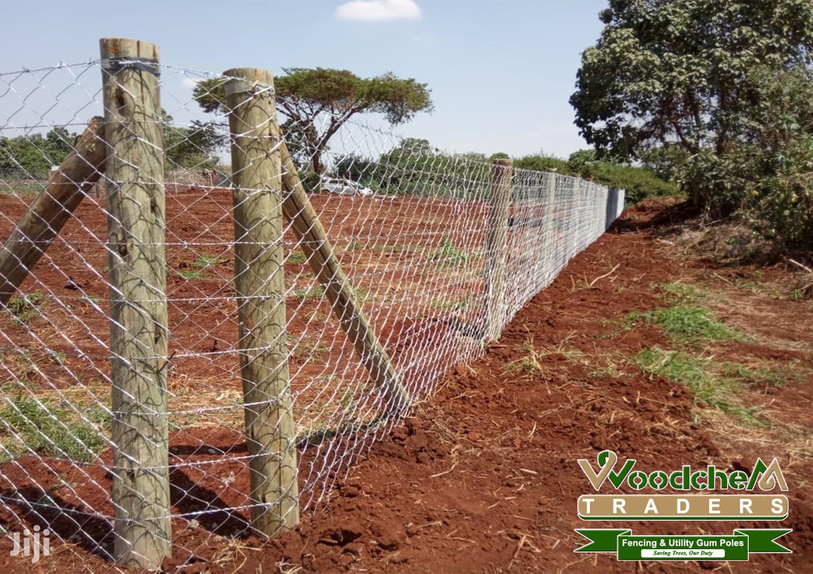 Fencing Poles for Sale in Nanyuki Building Materials, Fred Ingutia