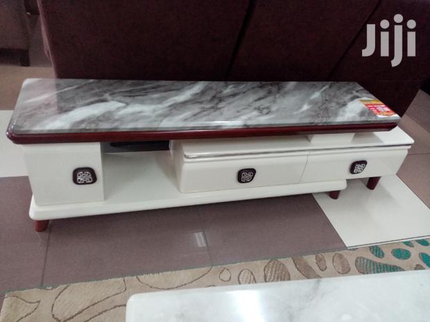 Extendable Pure Marble TV Stand
