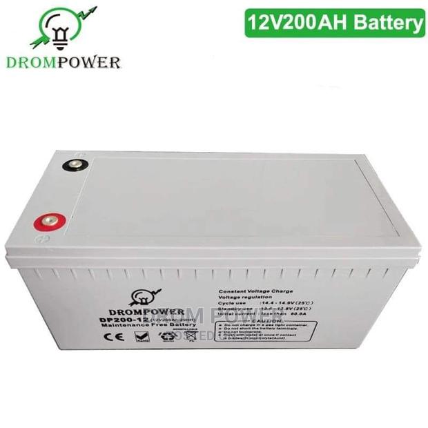 12v 200ah Drom Power Battery - main view