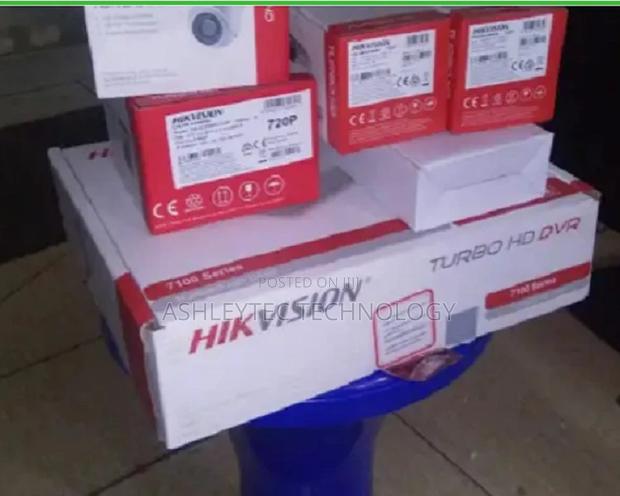 Hikvision 4 CCTV Cameras Security January Offer