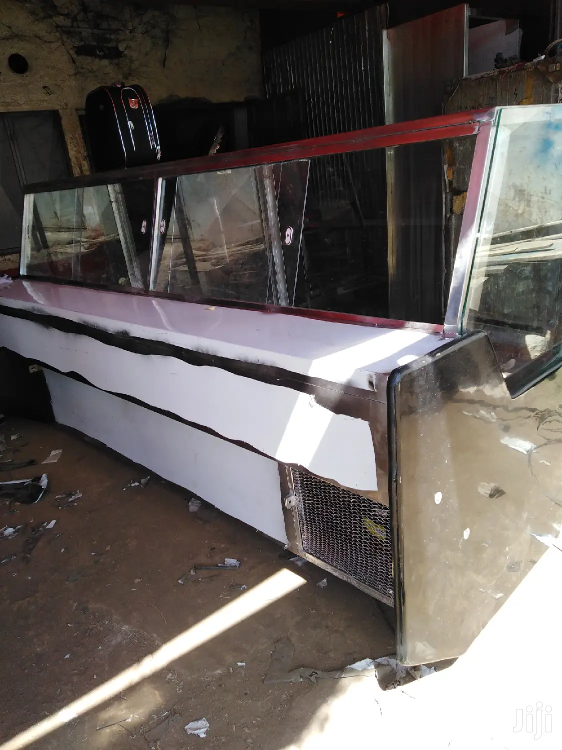 Supermarket Meat Display Chiller-Large Sizes Flat Type