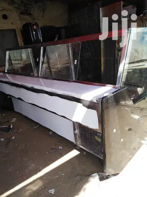 Supermarket Meat Display Chiller-Large Sizes Flat Type