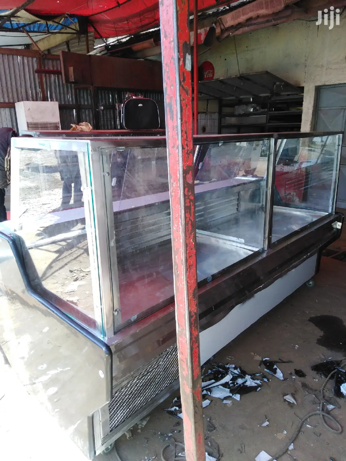 Supermarket Meat Display Chiller-Large Sizes Flat Type