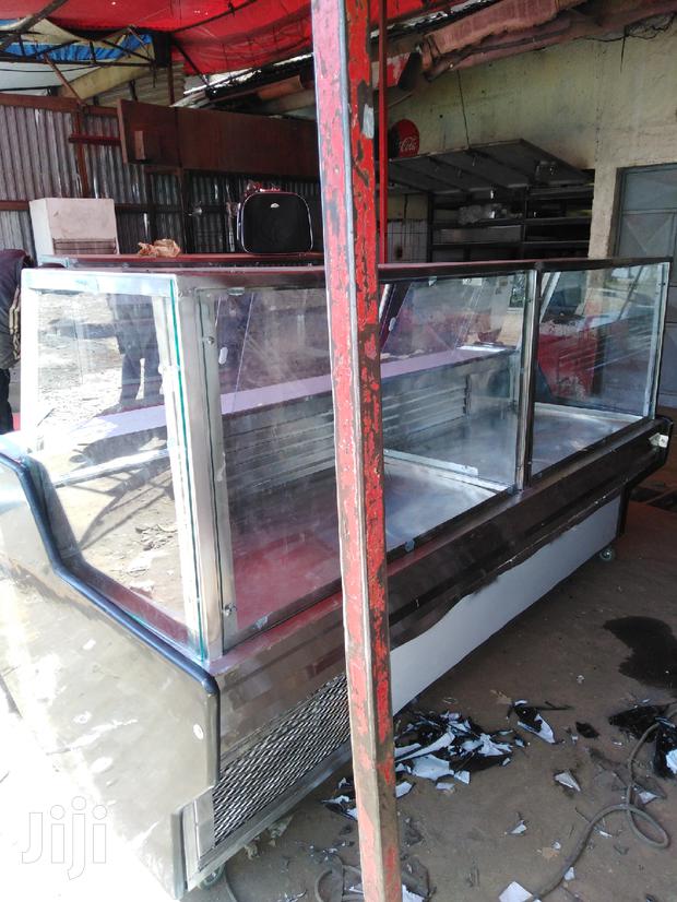 Supermarket Meat Display Chiller-Large Sizes Flat Type