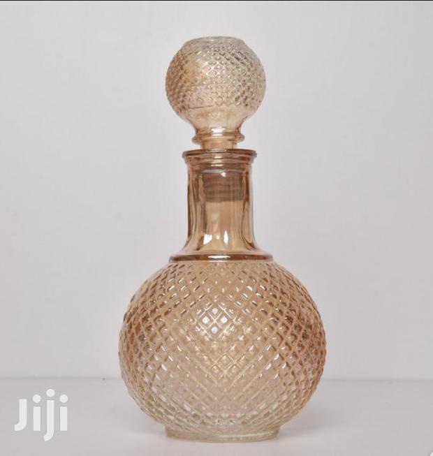 Golden Wine Decanter
