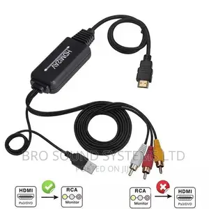 HDMI To Rca Or AV Adapter / Converter
