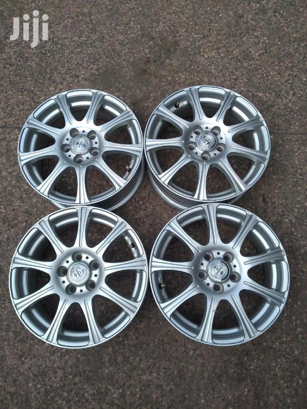 Original EX Japan Rims Size 15 Inch 5 Holes Set Very Clean.