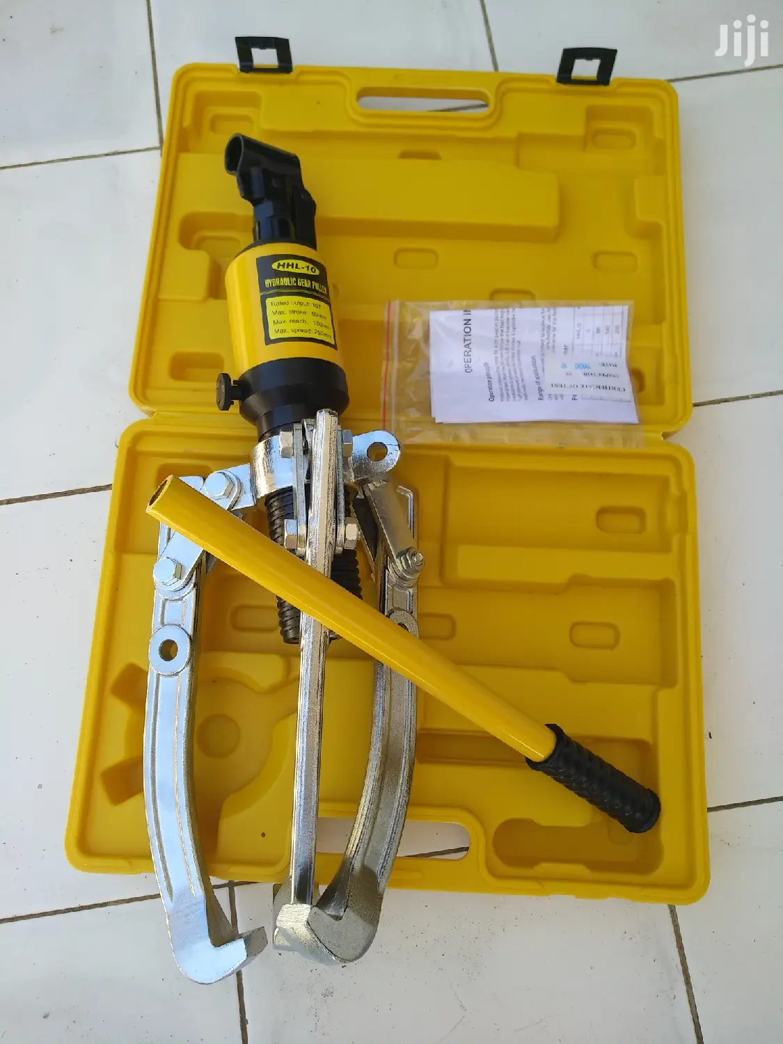 Hydraulic Gear Puller Max Spread of 350mm