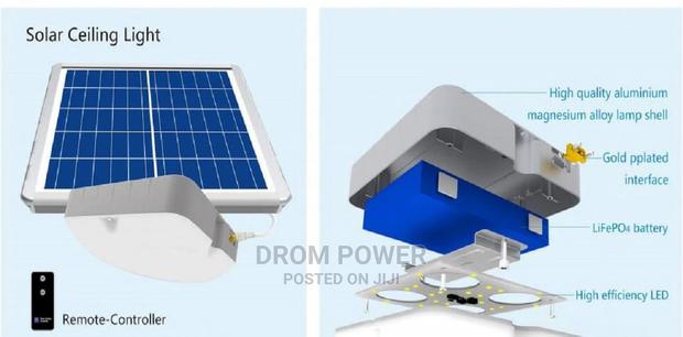 Solar Ceiling Light - main view