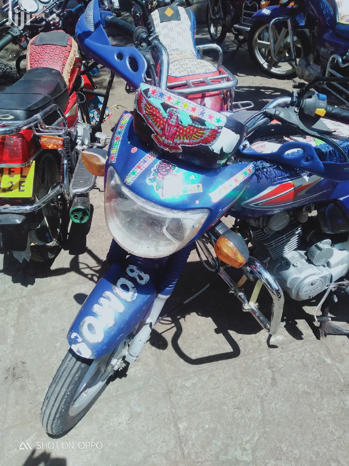 Haojue HJ150-6A 2017 Blue