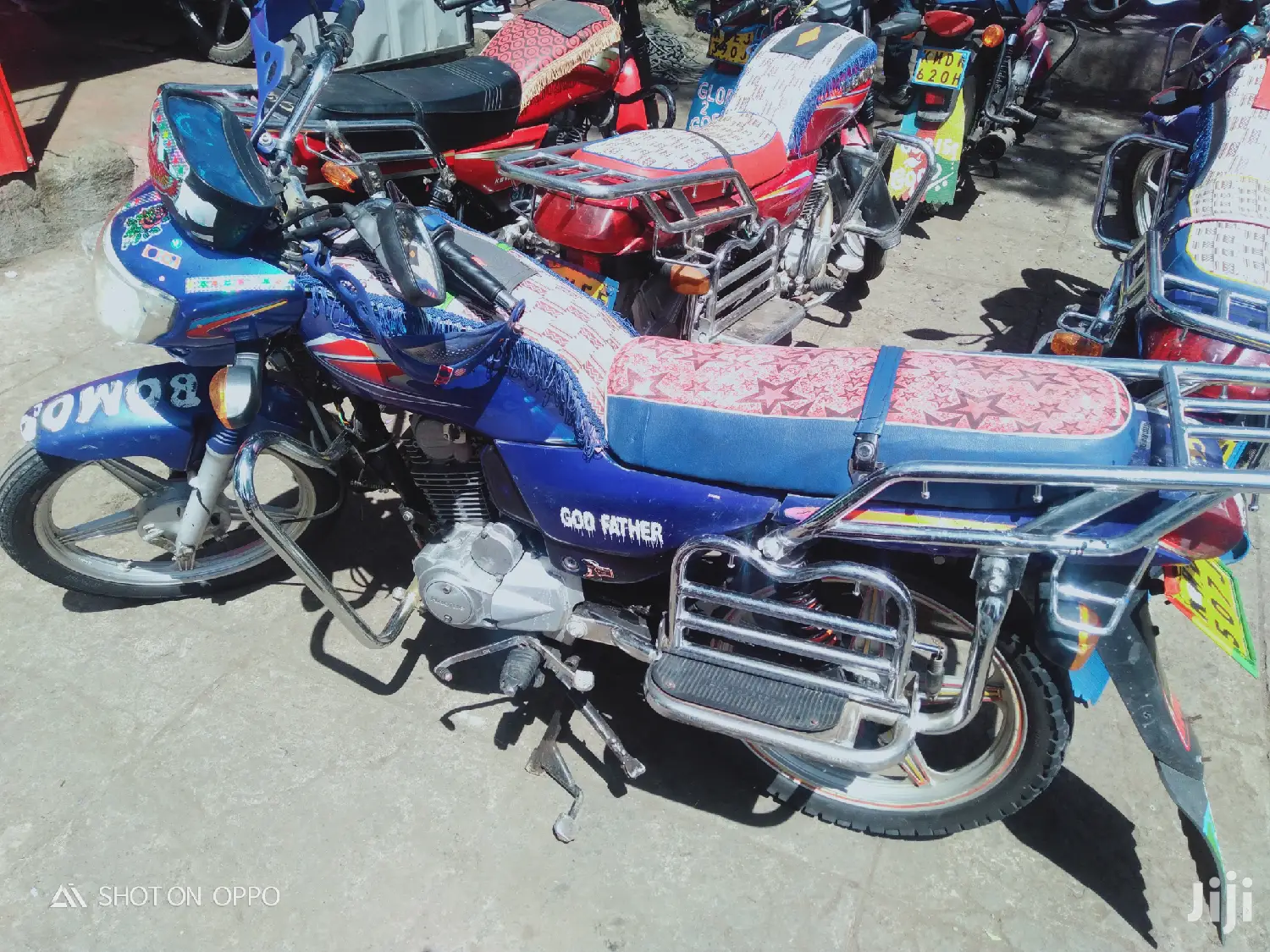 Haojue HJ150-6A 2017 Blue