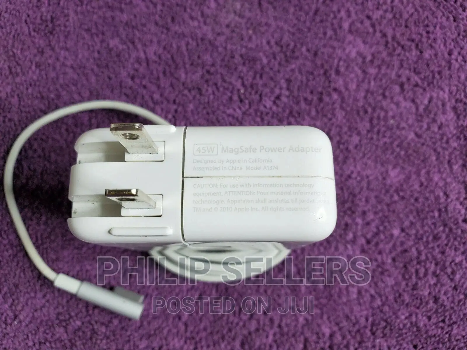 45W AC Power Adapter A1244 A1374 for Apple A136