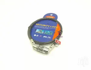 4 Digit Code Combination Cable Security Bike Lock