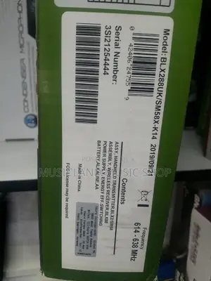 Shure Pg58 Original Wireless Microphone