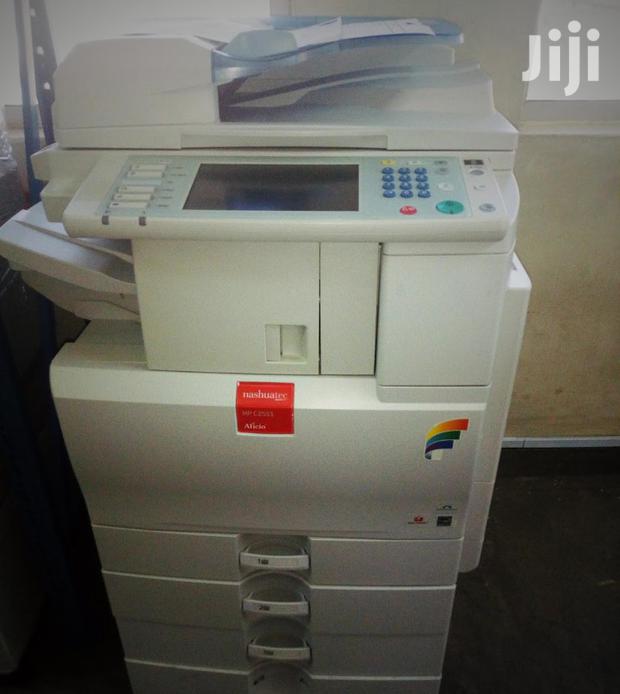 Colored Ricoh Aficio Mp C 2551 Photocopier Machine
