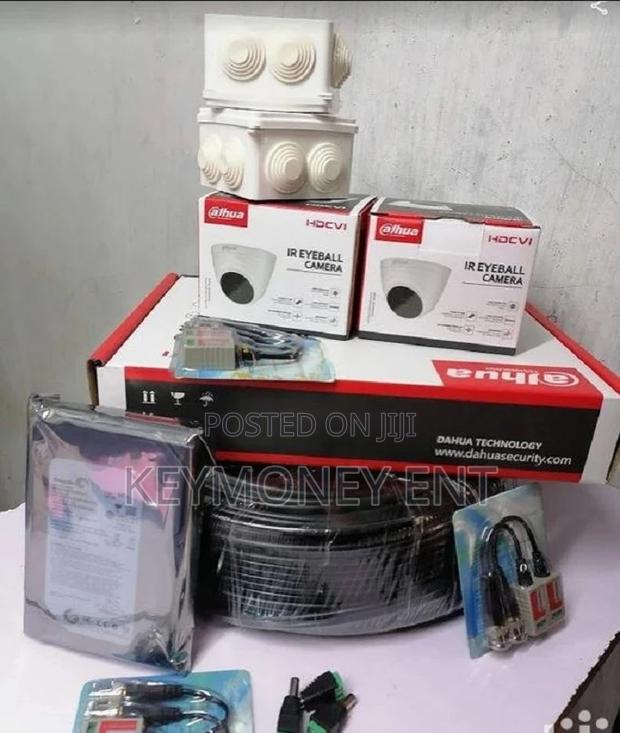 Four 4 Dahua Cctv Cameras Security Surveillance 720p
