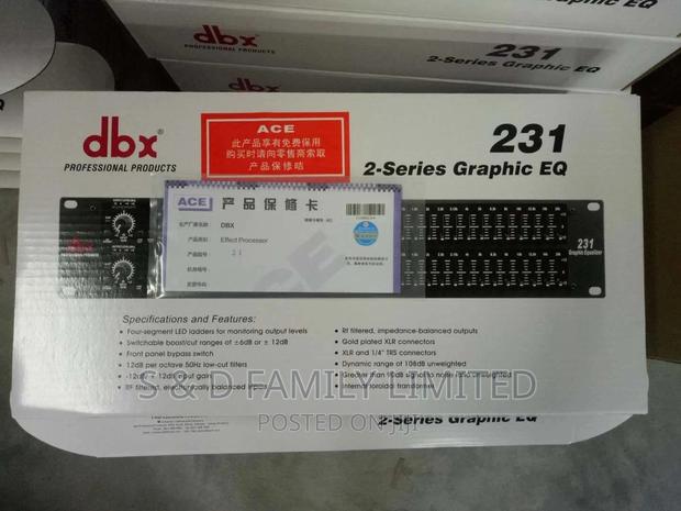 Dbx 231 Graphic Equilizer - main view