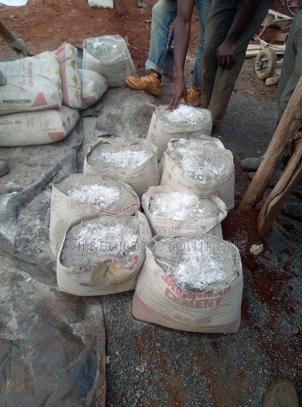 Polypropylene Mesh Fiber for Concrete Hardener - main view