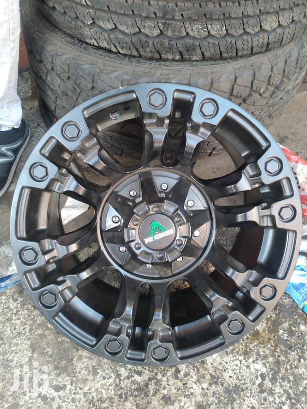 Alloy Rims Set Size 16 Inch 6 Holes.