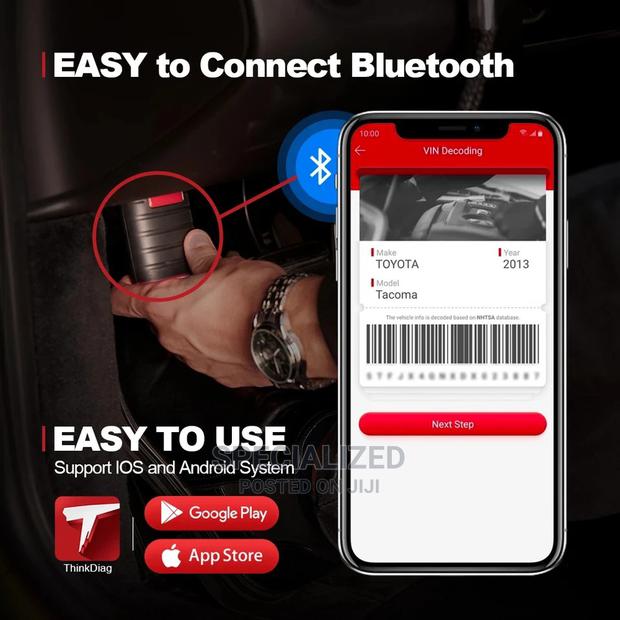 Thinkdiag Bluetooth Obd-Ii Vehicle Diagnosis Vci - thumbnail 6