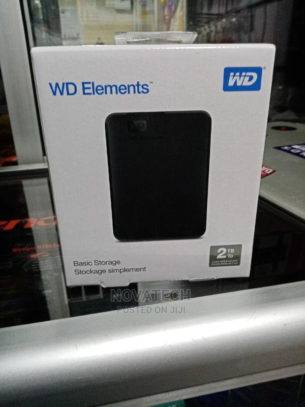 WD Element 2TB Hard Drive Disk - main view