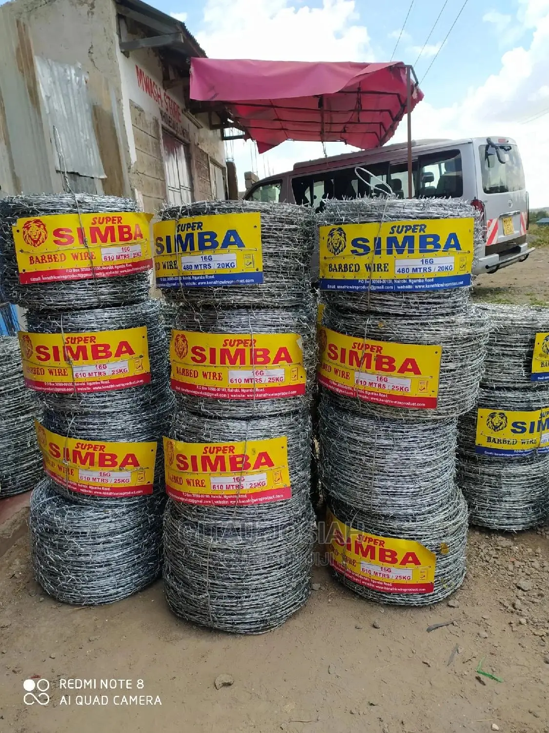 Barbed Wire For Sale in Chokaa Building Materials, Gitau Josiah