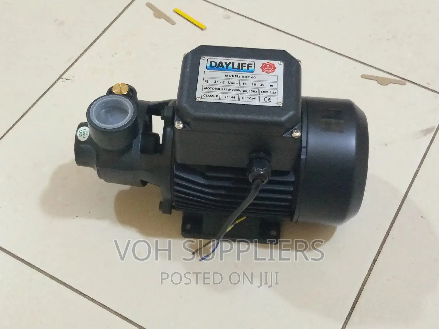 Booster Pump 0.5hp
