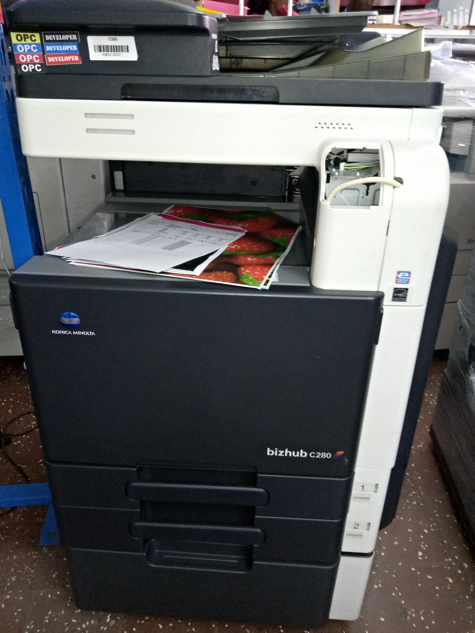 Colored Konica Minolta Bizhub C 280 Photocopier Machine