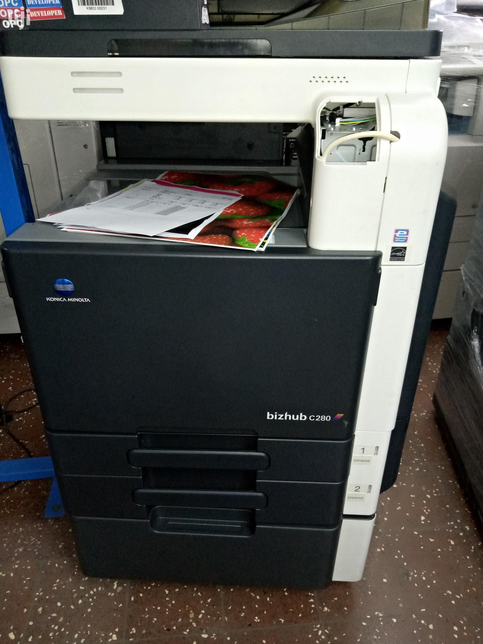 Colored Konica Minolta Bizhub C 280 Photocopier Machine