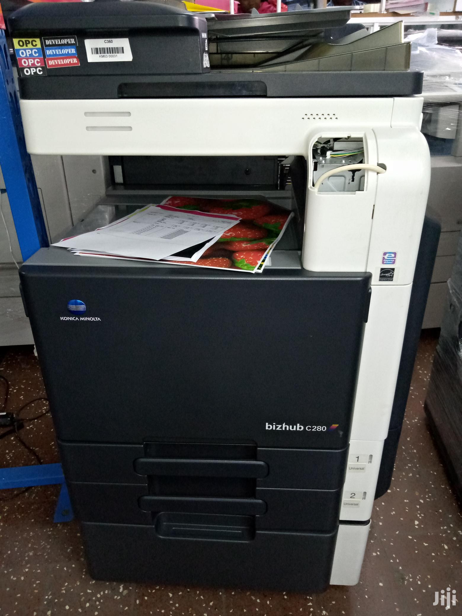 Colored Konica Minolta Bizhub C 280 Photocopier Machine