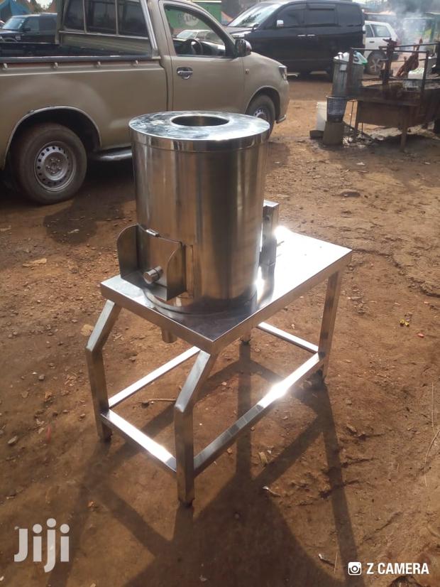 Potato Peeler With Stainless Steel Stand - main view