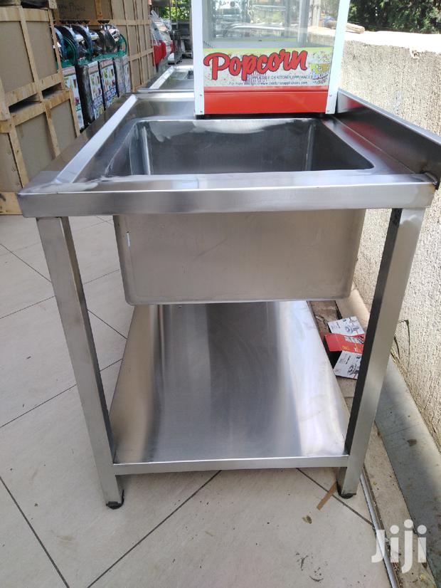 Stainless Steel Kitchen Sink-Very Highly Polished - main view