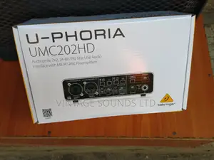 Studio Audio Interface Uphoria Umc202hd