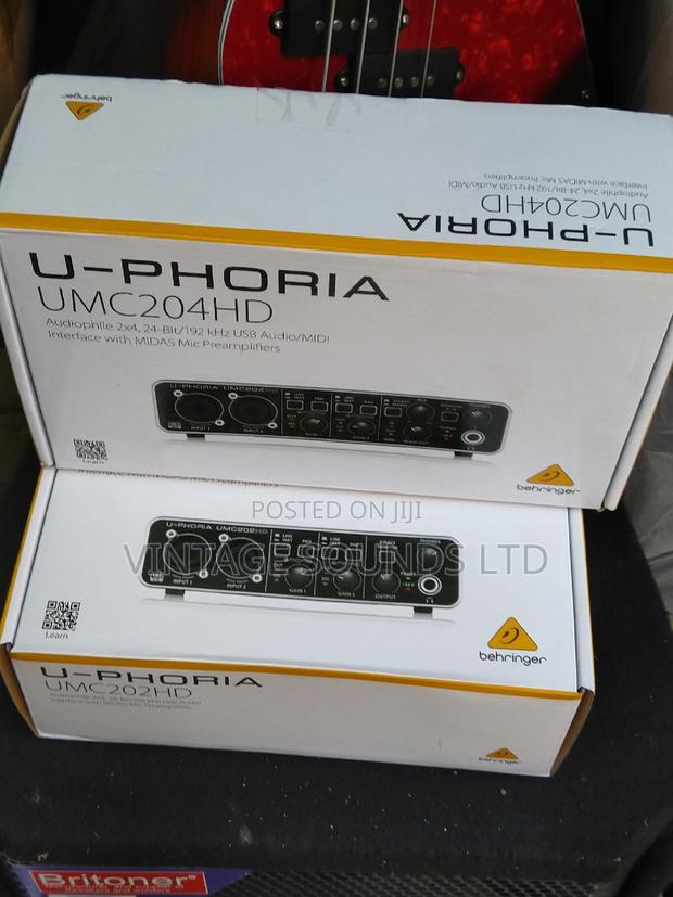 Behringer USB Audio Interface Sound Card Umc 204 - main view