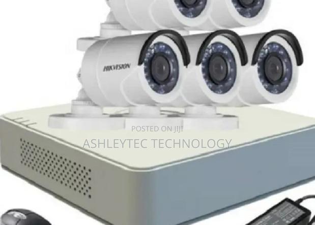 Hik Vision HIKVISION 8CH DVR 5 Five Cctv Camera Full Package - main view