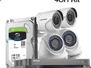 4 Cctv Camera Full Set Hikvision Original Cameras - thumbnail 2
