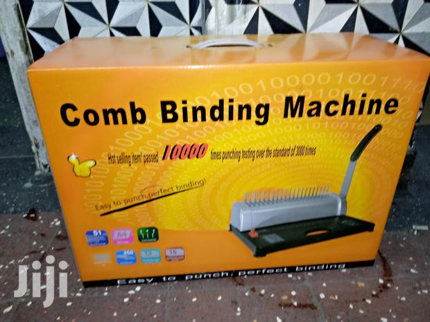 Effective Binding Machine - main view