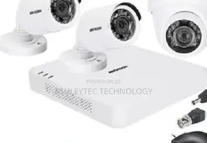 Six 6 CCTV Camera Complete Cameras