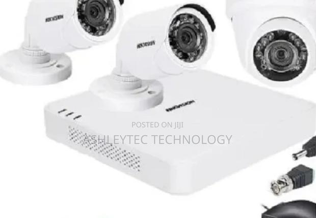 Six 6 CCTV Camera Complete Cameras - main view