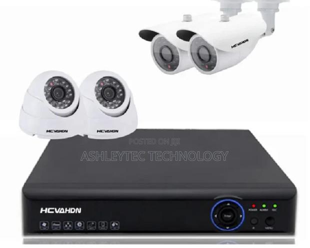 CCTV Cameras 4 Channel Complete KIT