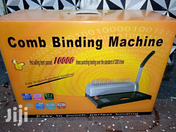 Effective Binding Machine - main view