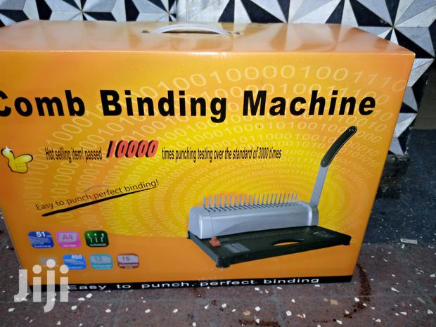 Effective Binding Machine - main view