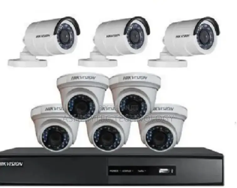 Eight 8 CCTV Cameras HOT SALE Ready for Installation