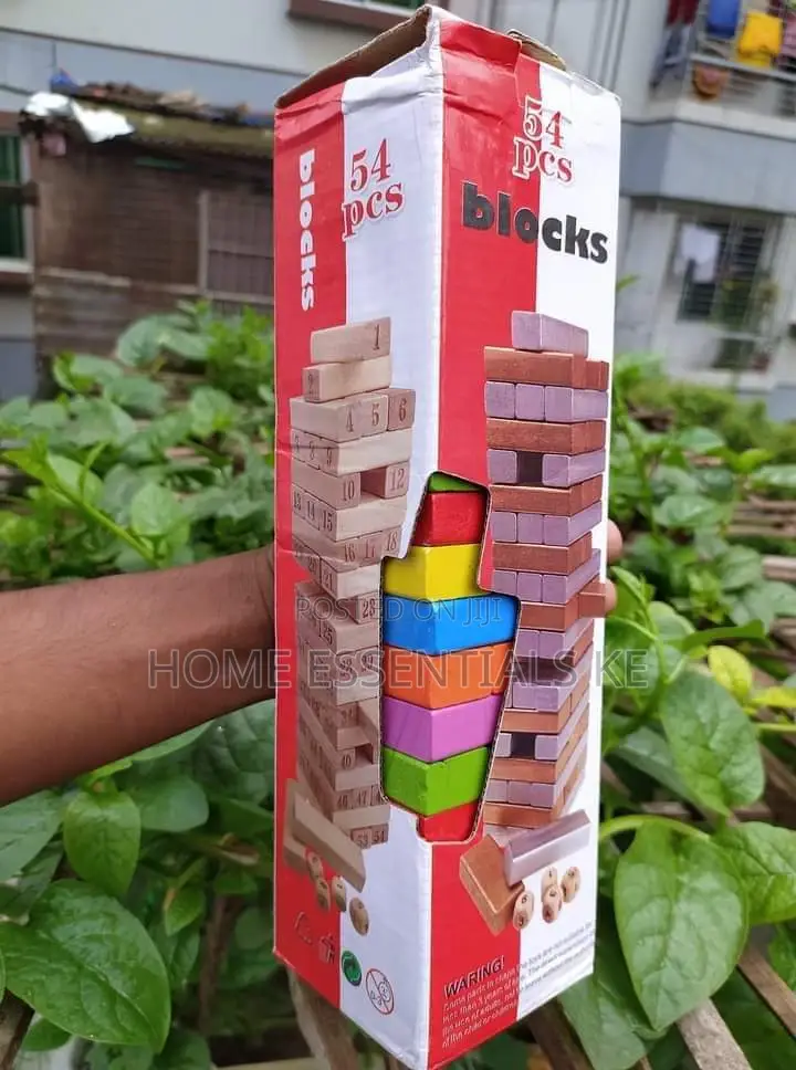 Big Jenga Blocks/Game
