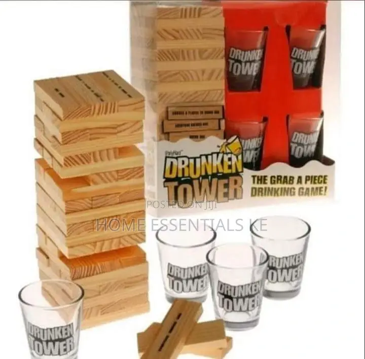 Druken Tower Jenga Game