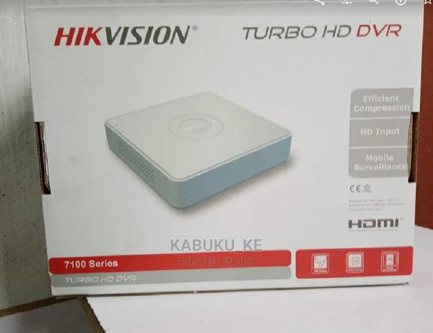8 Channel Hikvision Turbo HD Upto 1080p DVR Machine-White